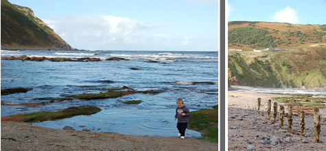 Gardenstown Beach, St johns Churchyard